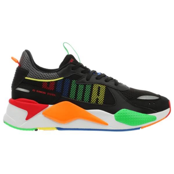 Puma Futócipő Férfi RS-X Fekete/Narancssárga/Zöld,FMO23789